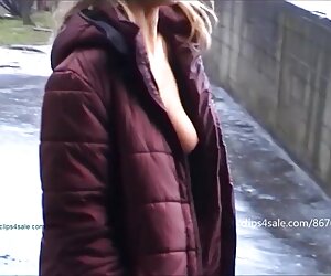 Evelina - lesbian tua bogel fucking dalam dunia klip, voyeur.