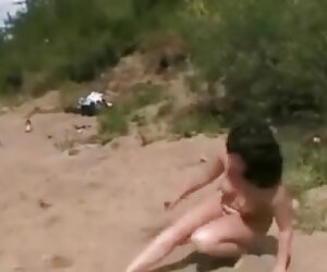Pantai bogel bogel, video seks wanita matang - gimnas - pendedahan maksimum.
