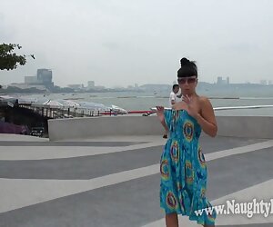 Pameran dan kebogelan dalam video taman wanita awam.