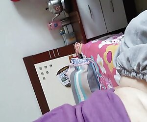 Jiran lama dengan batang besar, hd.