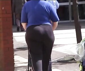 Mengintip Pantat Besar Matang - BBW Voyeur - Video Seks Eksplisit Tua dan Muda Pantat 5.